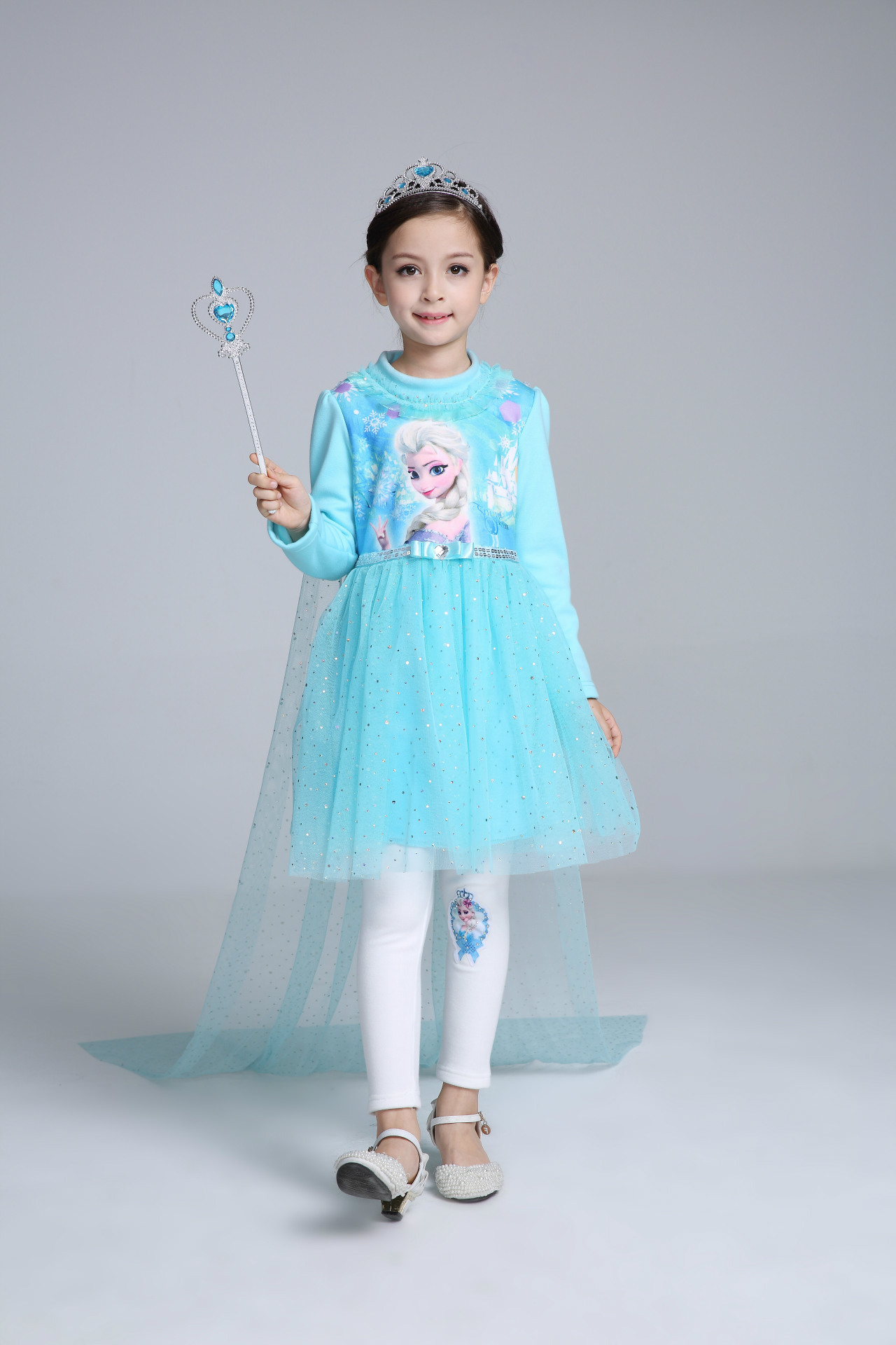 F68122-1  Girls princess skirt